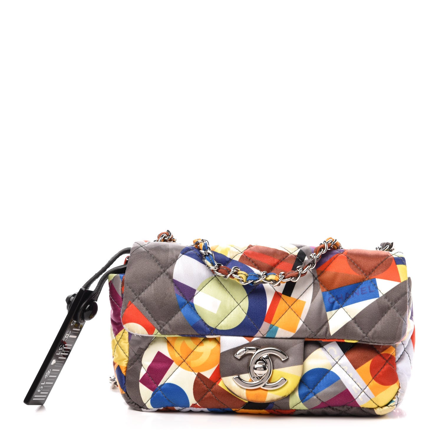 Chanel Nylon Printed Mini Coco Color Flap Multicolor 1 of 12