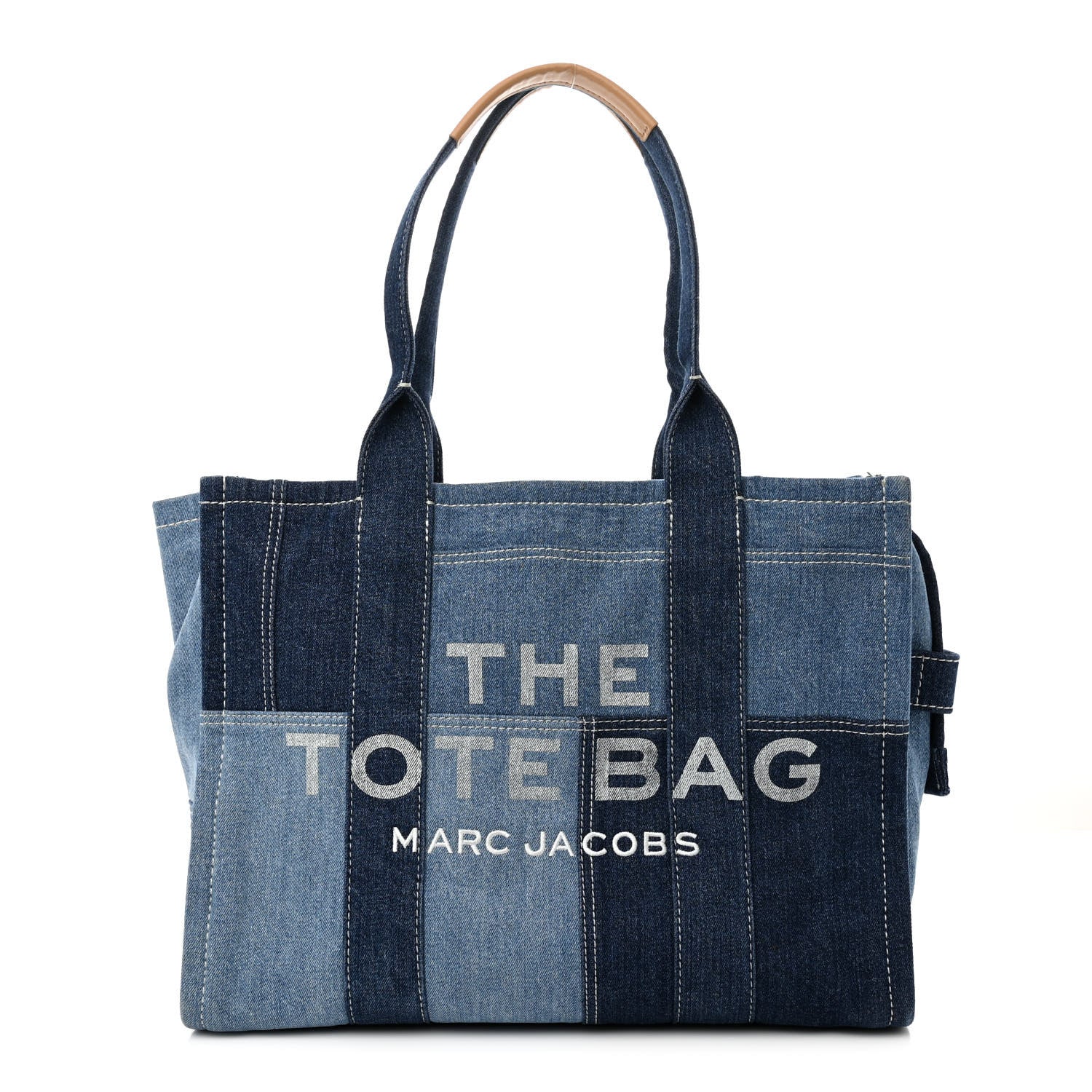 Marc Jacobs Denim Canvas Large The Tote Bag Blue 1 of 11