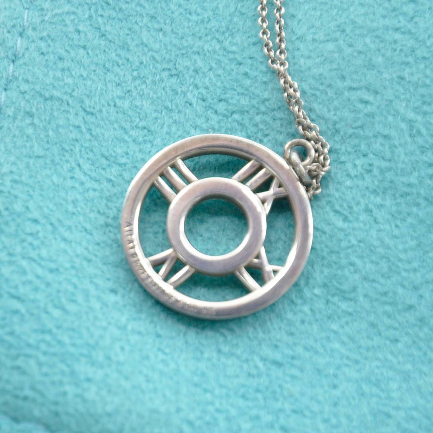 Sterling Silver Atlas Pendant Necklace