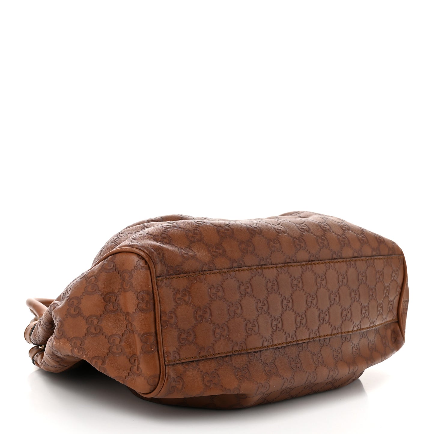 Guccissima Medium Sukey Tote Brown