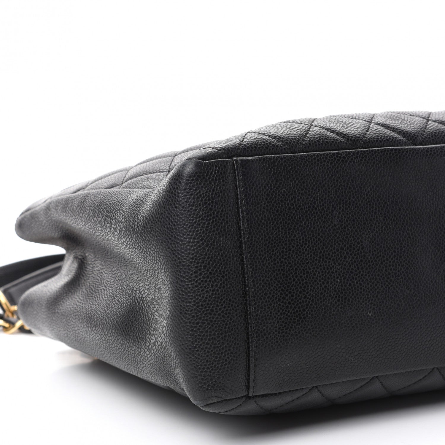 Chanel Caviar Quilted Grand Shopping Tote GST Black 6 of 10