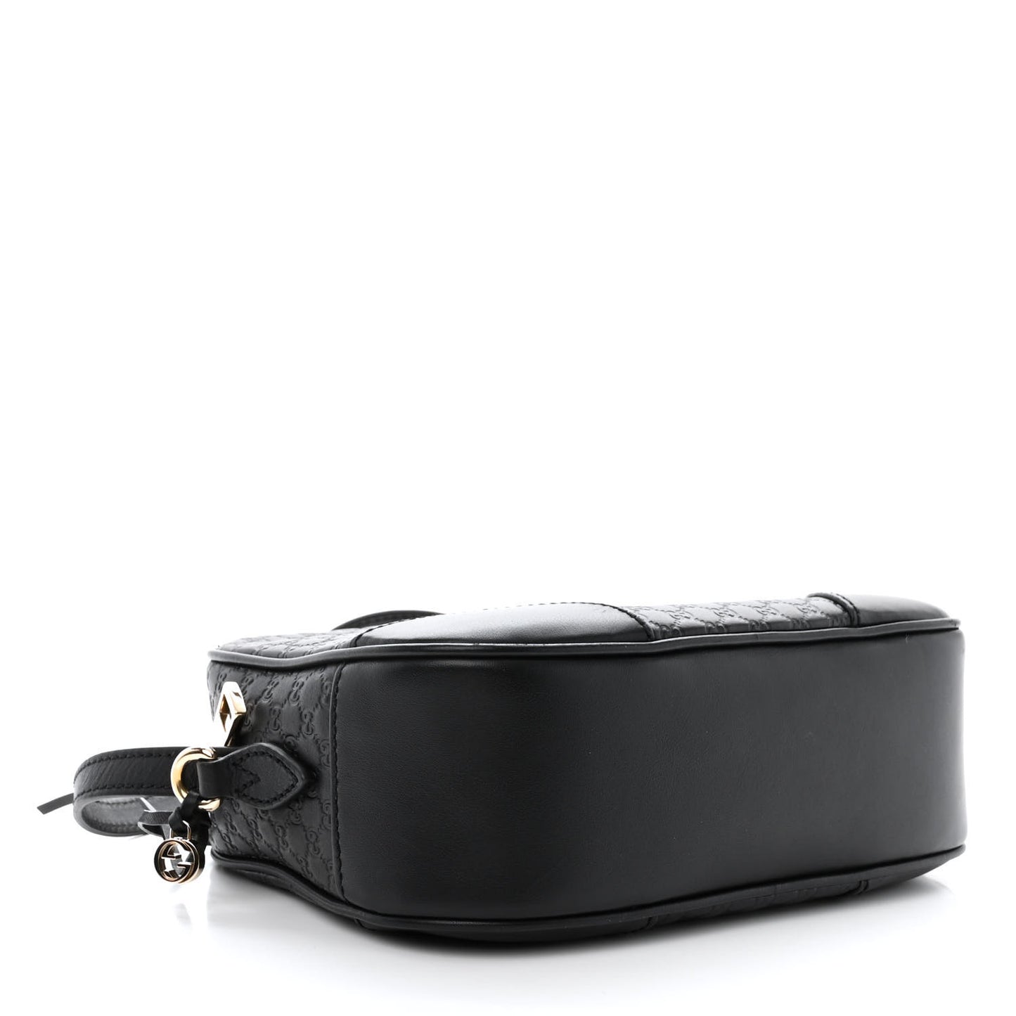 Microguccissima Mini Bree Messenger Bag Black
