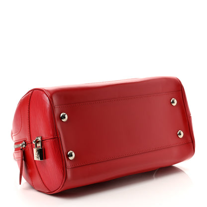 Louis Vuitton Epi Bowling Montaigne PM Rouge 4 of 10