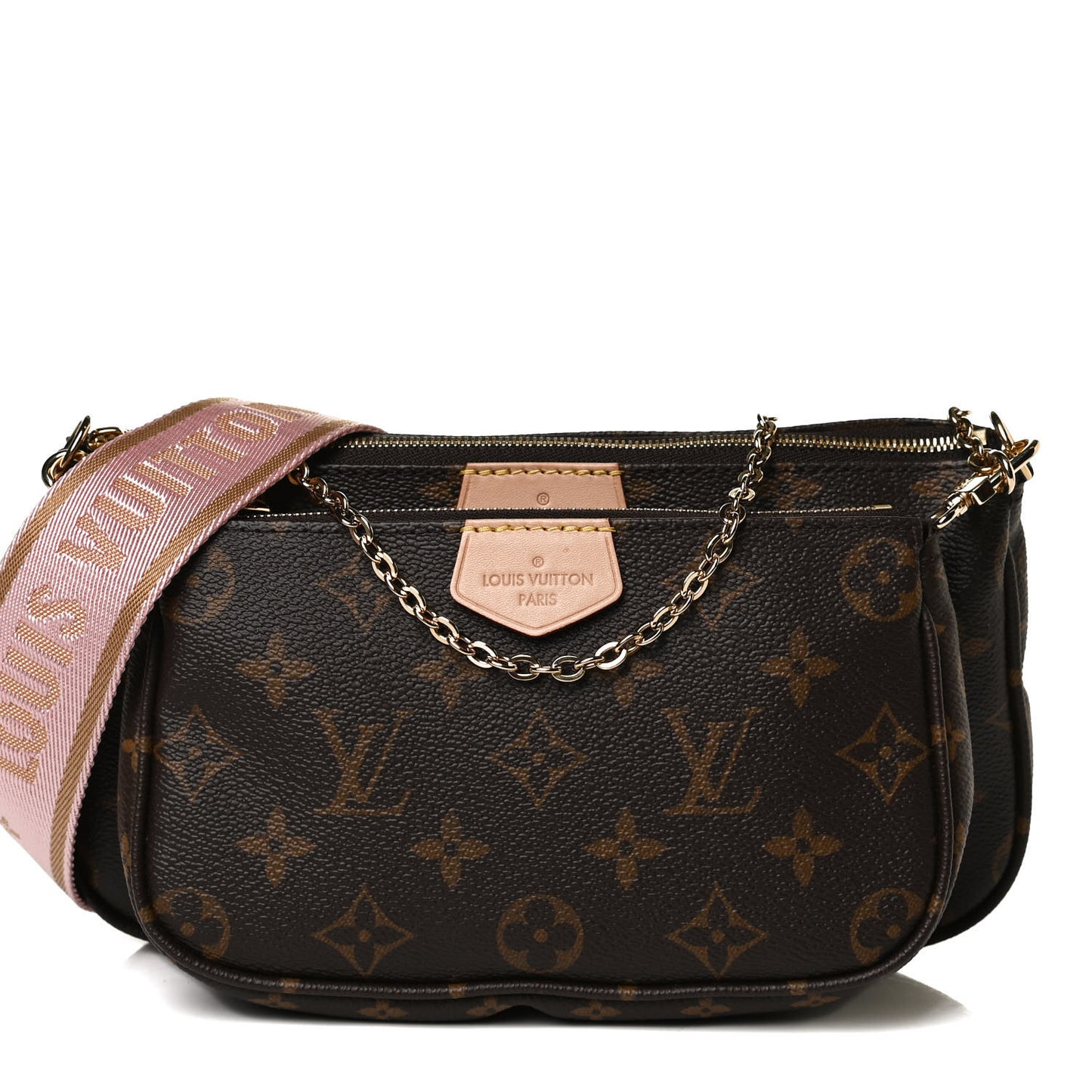 Monogram Multi Pochette Accessories Rose Clair