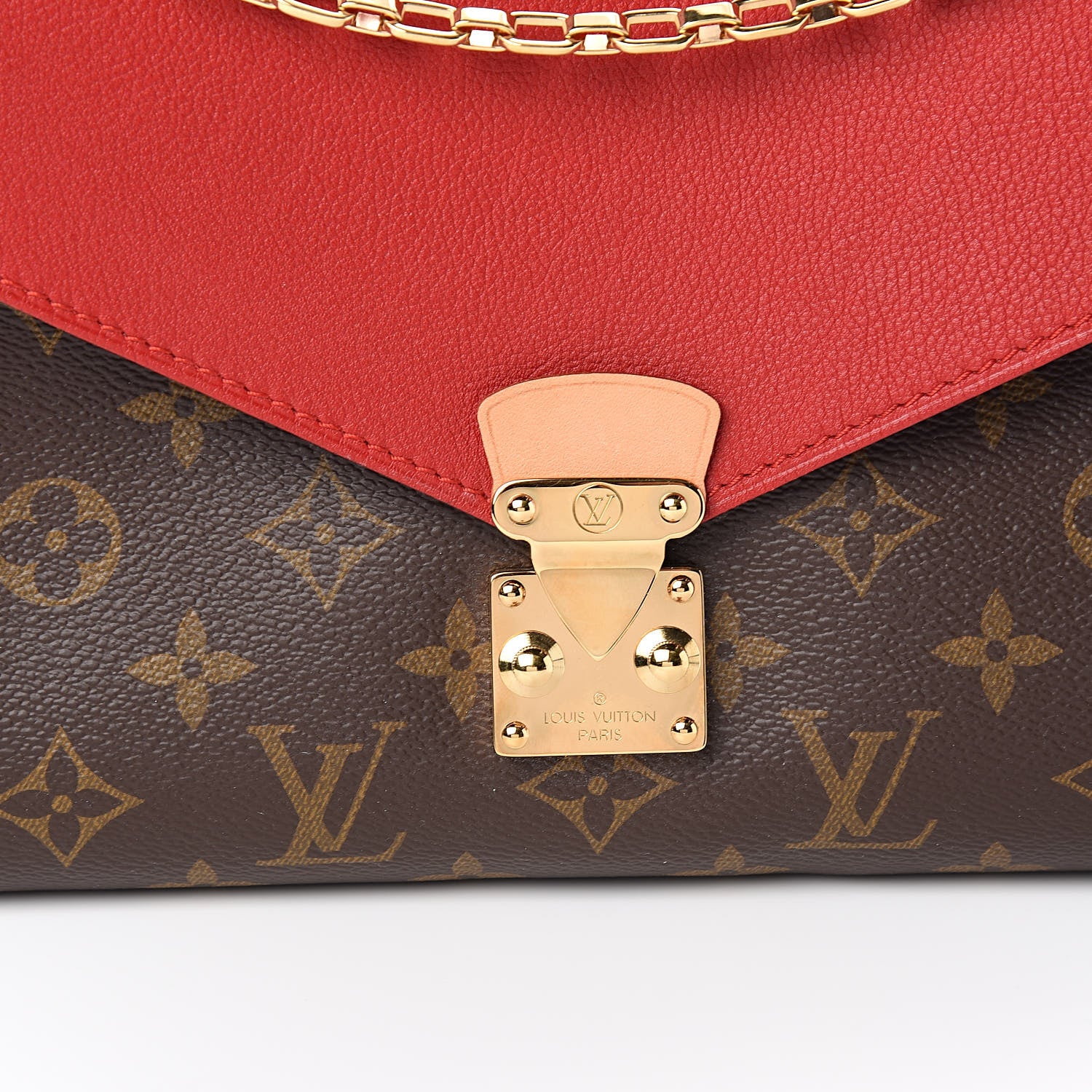 Louis Vuitton Monogram Pallas Chain Cherry 9 of 9