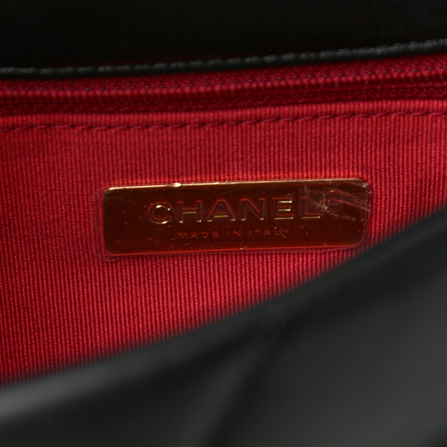 Chanel Lambskin Quilted Medium Chanel 19 Flap Black 6 of 10