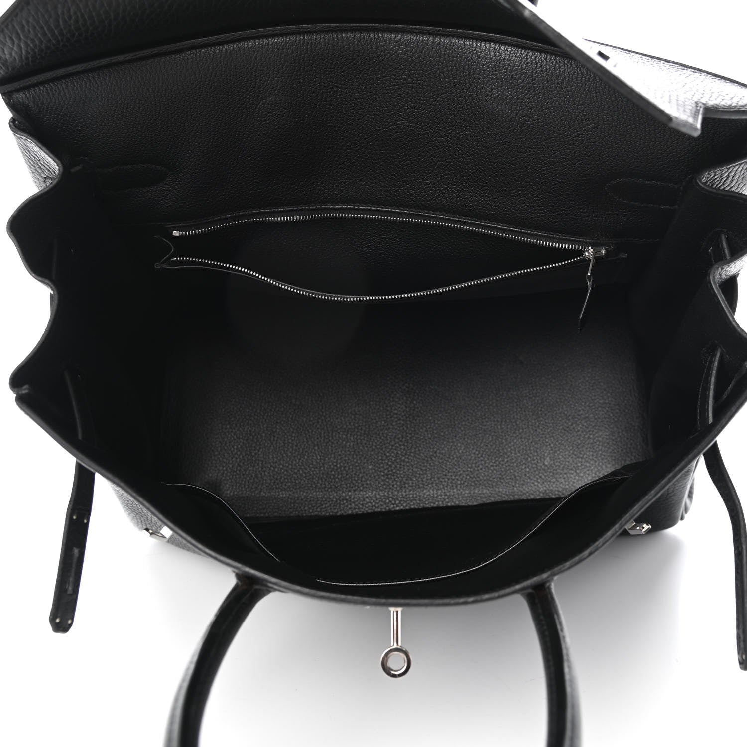 Hermes Taurillon Clemence Birkin 35 Black 5 of 11