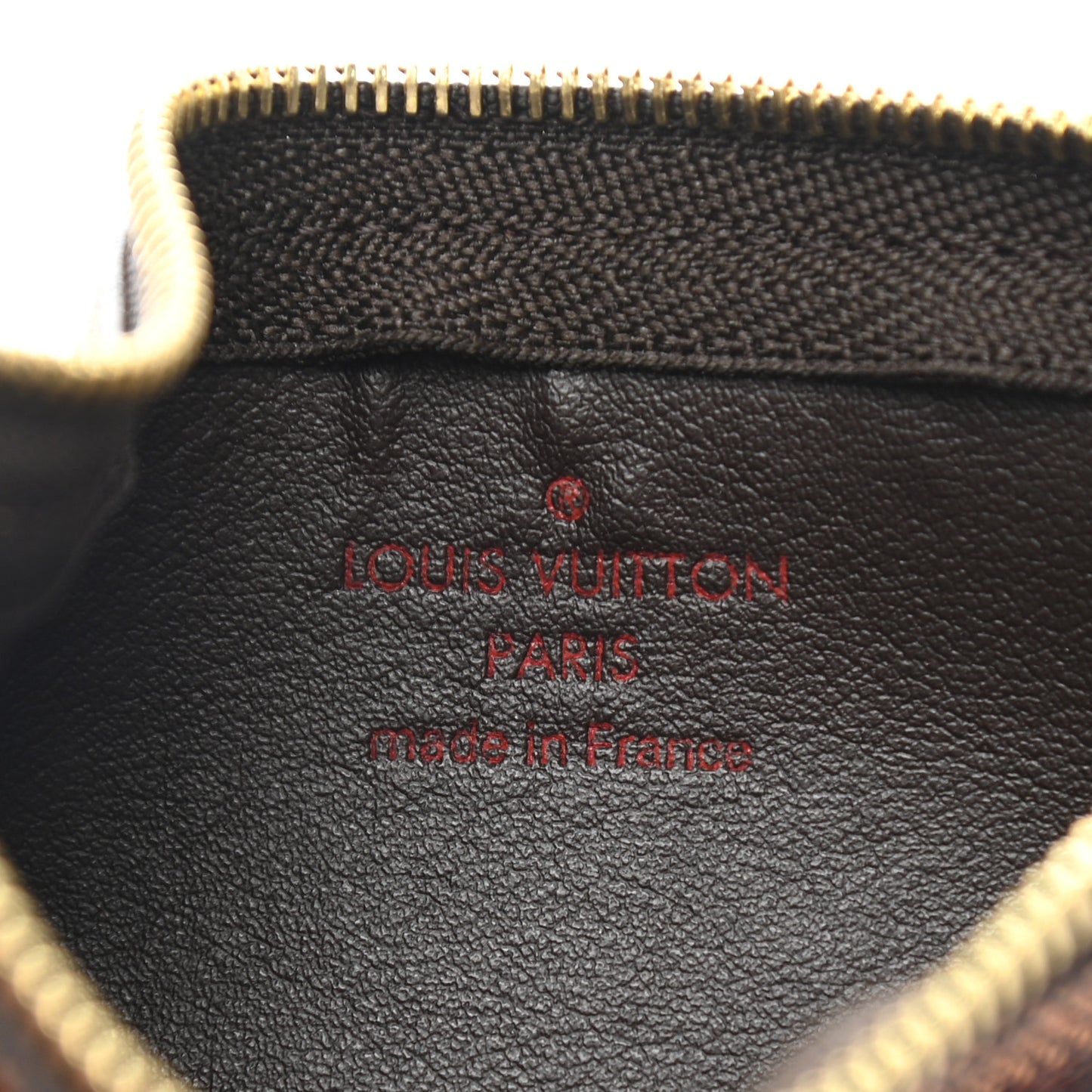 Damier Ebene Josephine Wallet Zippered Insert