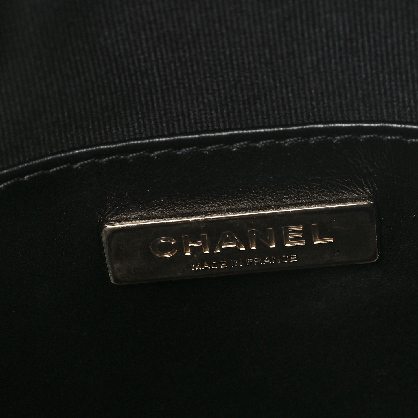 Lambskin Quilted Walk of Fame Star Bag Black