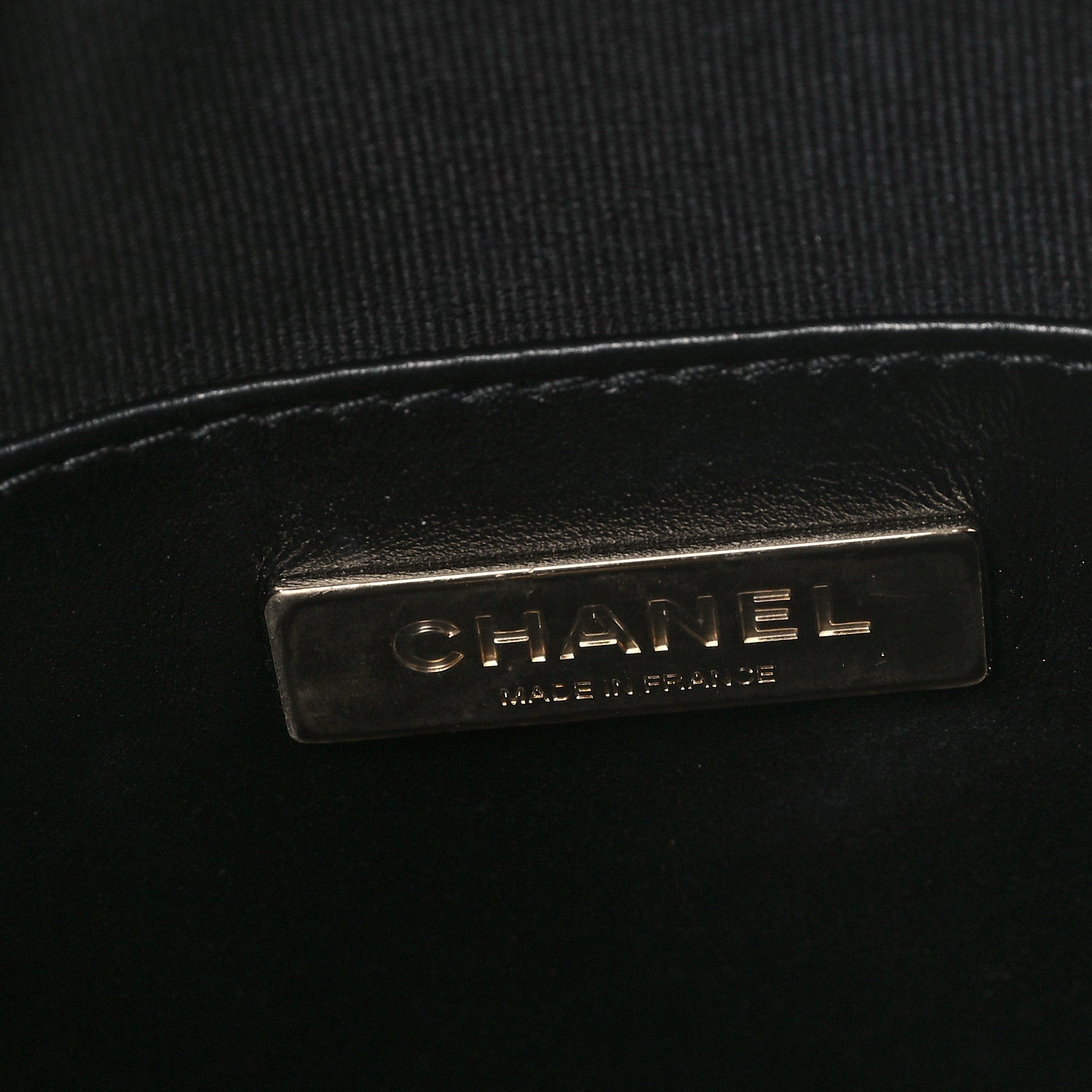 Chanel Lambskin Quilted Walk of Fame Star Bag Black 6 of 10