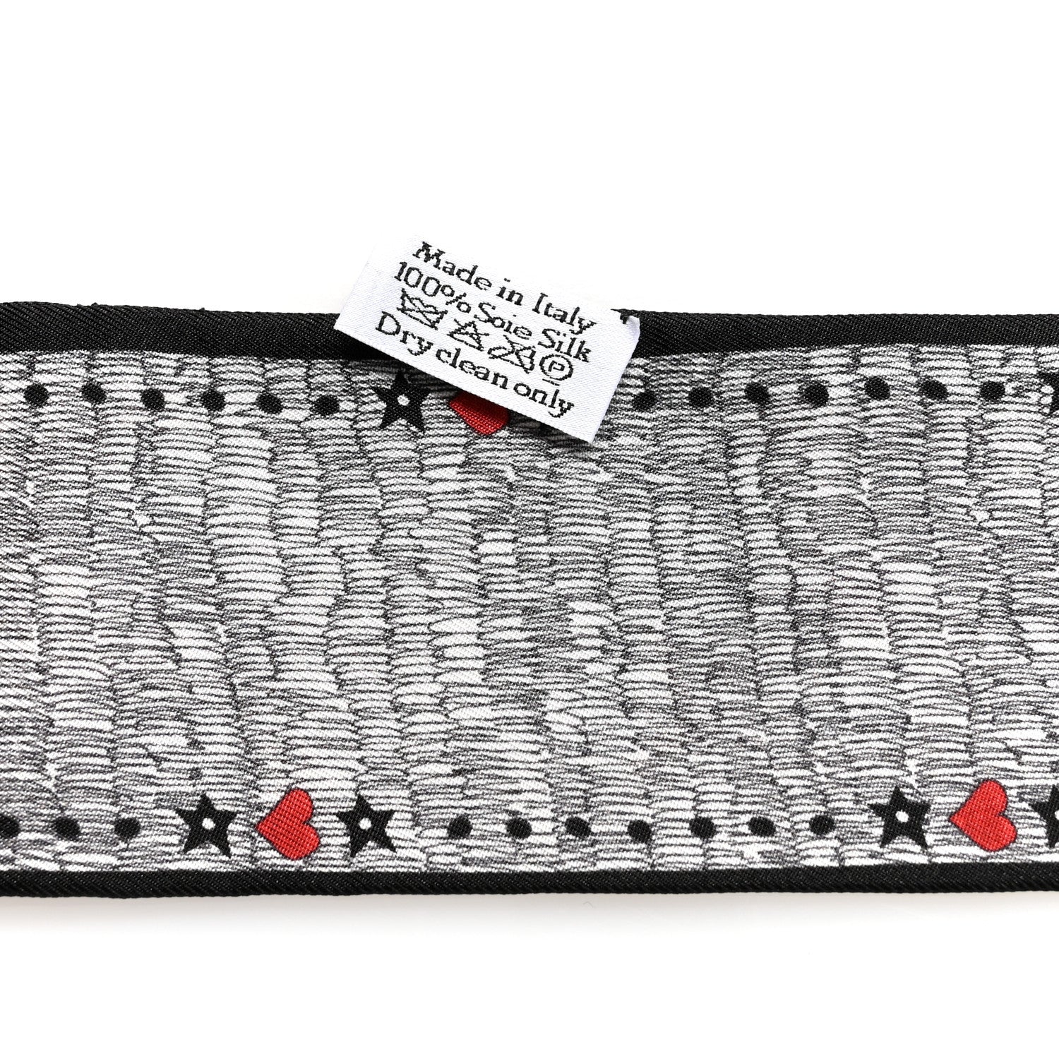 Christian Dior Silk The Lovers Tarot Mitzah Scarf Off White