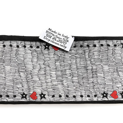Christian Dior Silk The Lovers Tarot Mitzah Scarf Off White 4 of 4