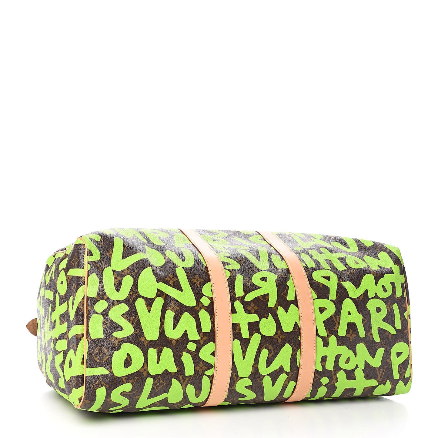 Monogram Graffiti Keepall 50 Green