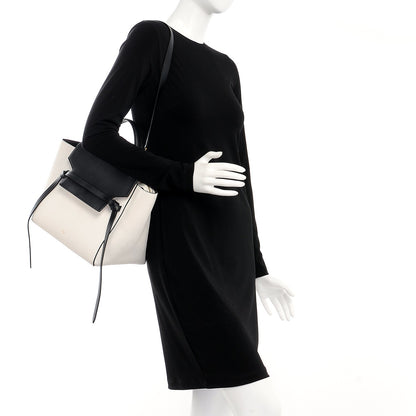Celine Elephant Calfskin Mini Belt Bag White 3 of 16