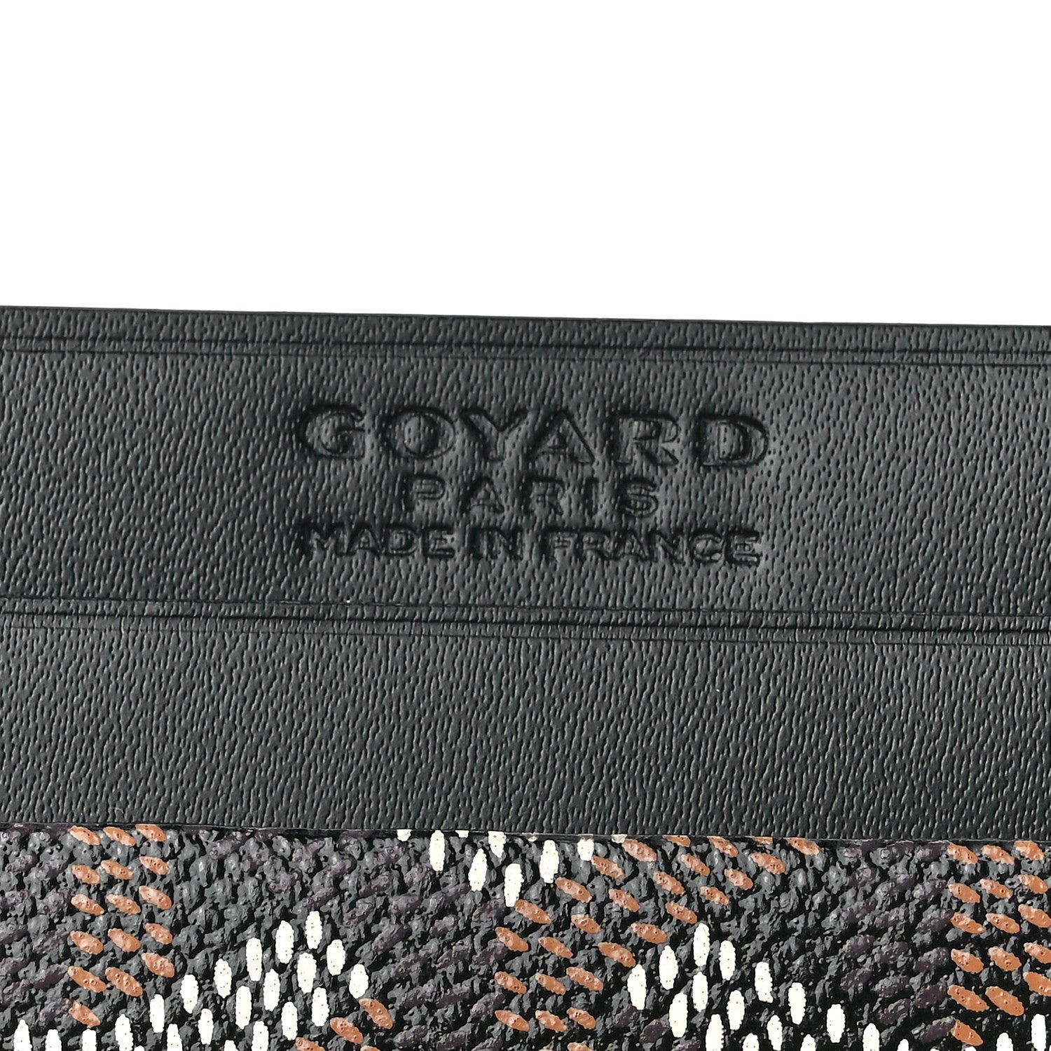 Goyard Goyardine Saint Sulpice Card Holder Black 6 of 11