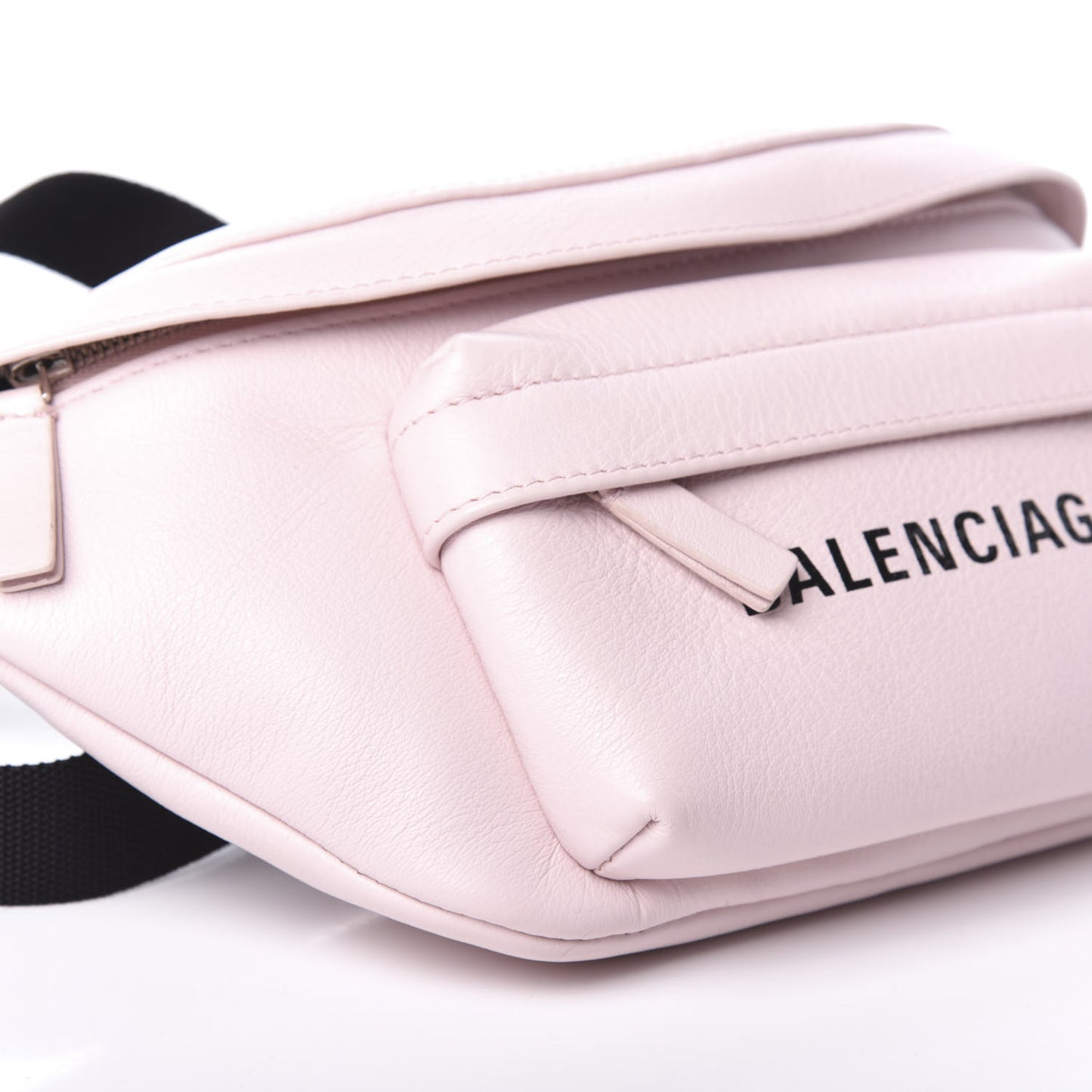 Smooth Double Calfskin Logo Everyday Beltpack XS Light Rose Black