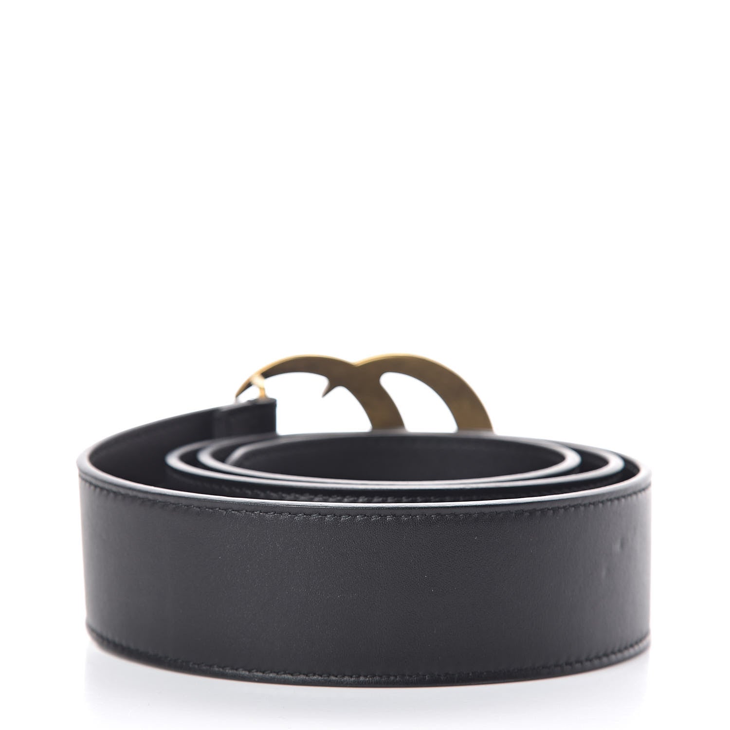 Gucci Calfskin Double G 40mm Belt 90 36 Black 3 of 7