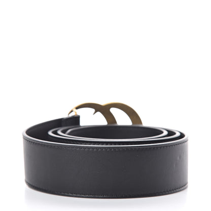 Gucci Calfskin Double G 40mm Belt 90 36 Black 3 of 7