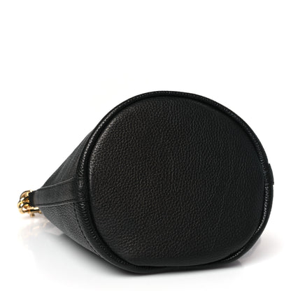 Marc Jacobs Grained Calfskin The Bucket Bag Black 4 of 10
