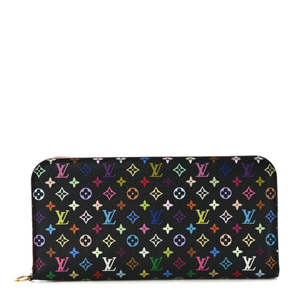 Louis Vuitton Monogram Multicolor Insolite Wallet Black Grenade 1 of 6