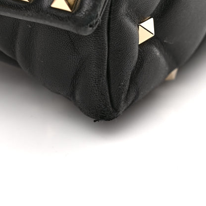 Valentino Garavani Nappa Candystud Shoulder Bag Black 16 of 16