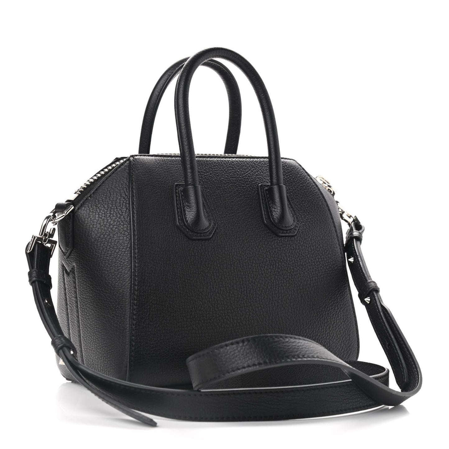 Sugar Goatskin Mini Antigona Black