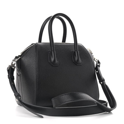 Givenchy Sugar Goatskin Mini Antigona Black 3 of 9