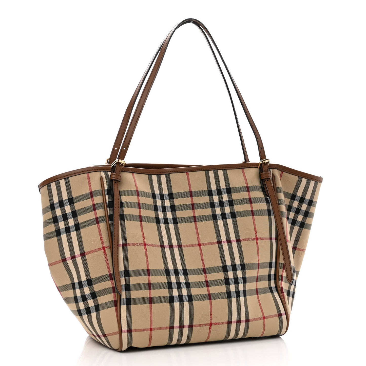 Horseferry Check Small Canterbury Tote Tan