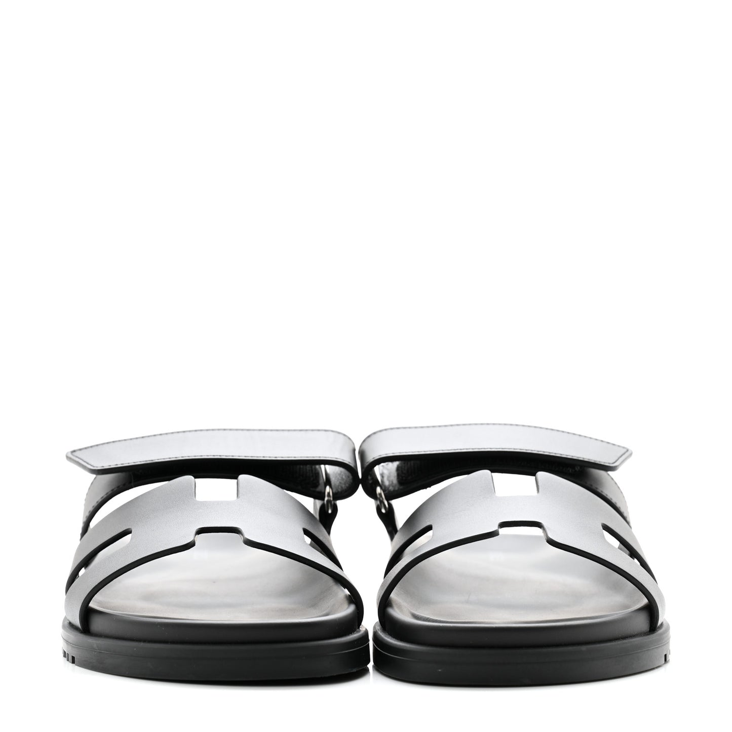Calfskin Womens Chypre Sandals 37 Black
