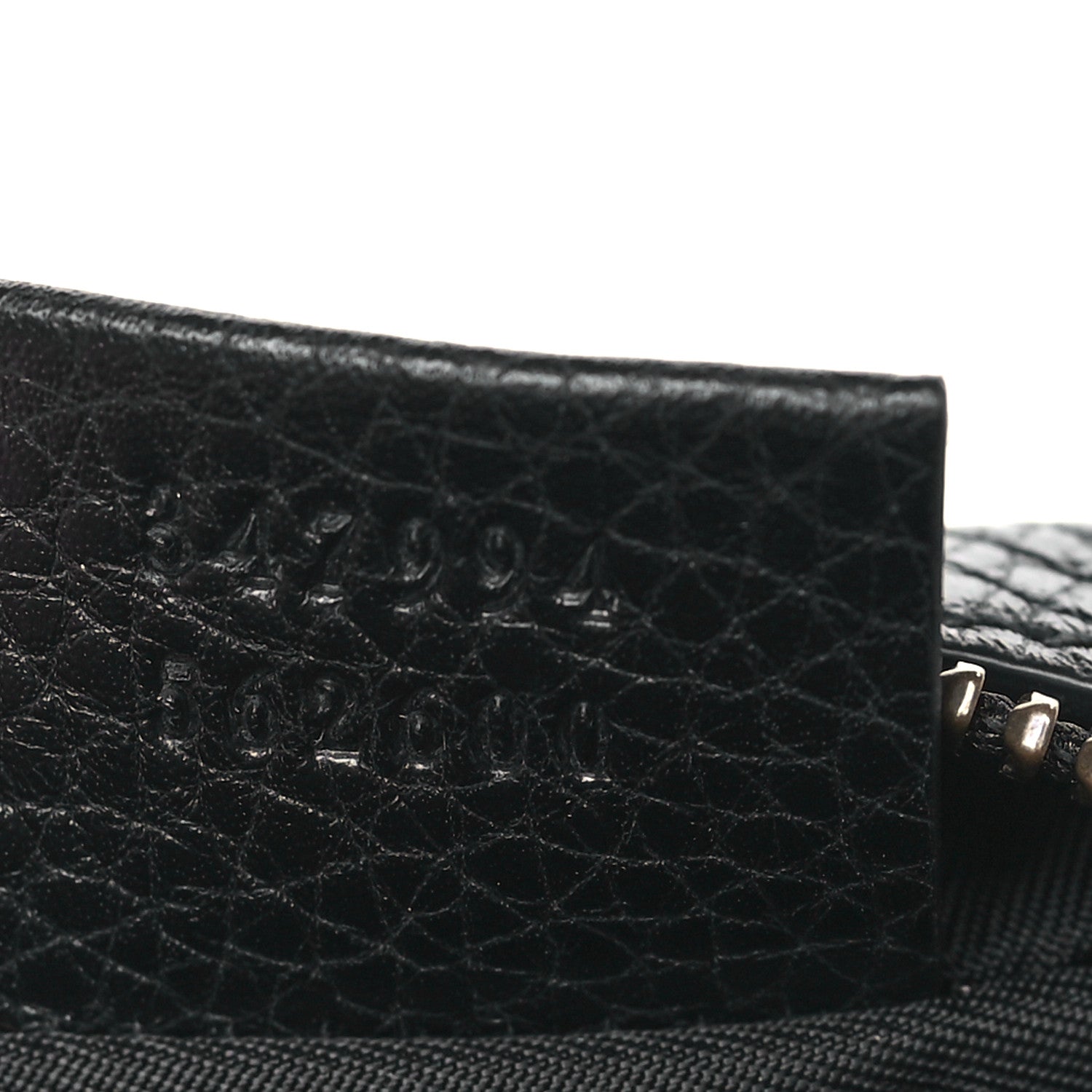 Gucci Pebbled Calfskin Mini Soho Disco Bag Black 7 of 9