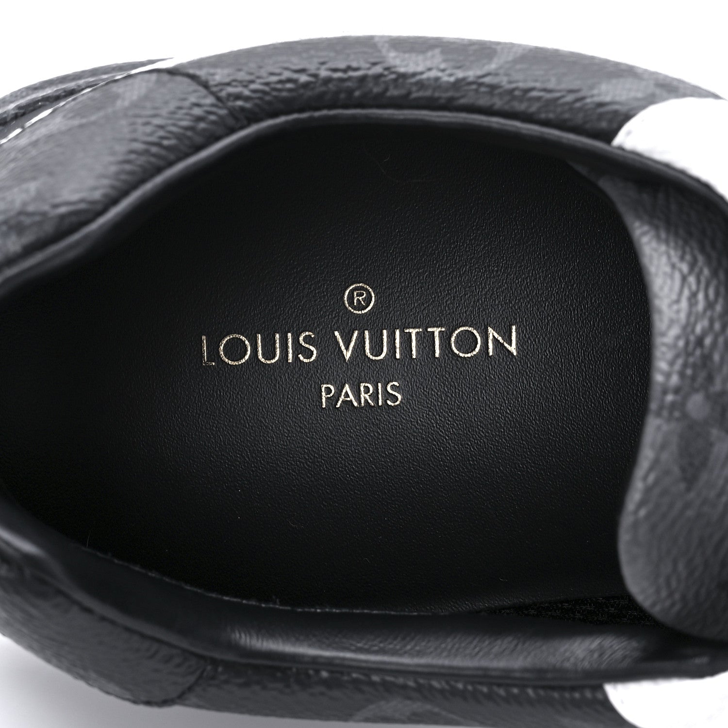 Louis Vuitton Monogram Eclipse Ice Reverse Mens Run Away Sneakers 9 7 of 8