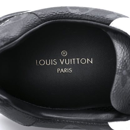 Louis Vuitton Monogram Eclipse Ice Reverse Mens Run Away Sneakers 9 7 of 8