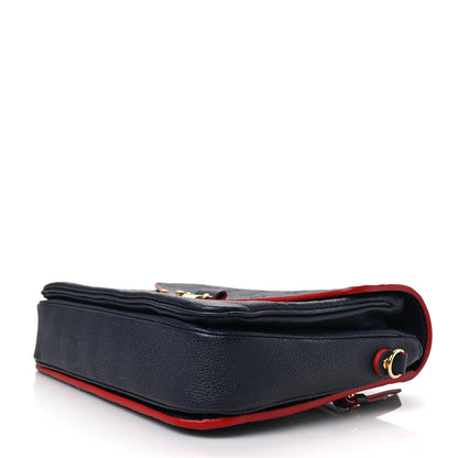 Louis Vuitton Empreinte Pochette Metis Marine Rouge 8 of 8