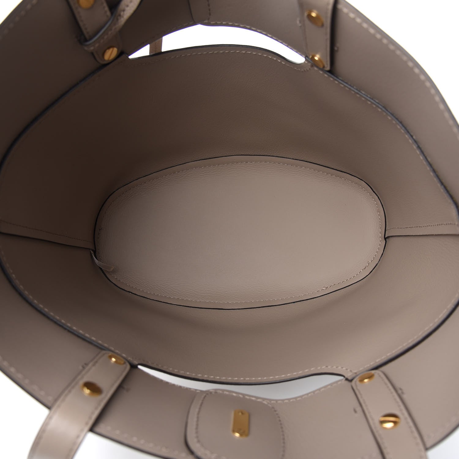 Chloe Smooth Grained Calfskin Small Aby Tote Motty Grey 4 of 9