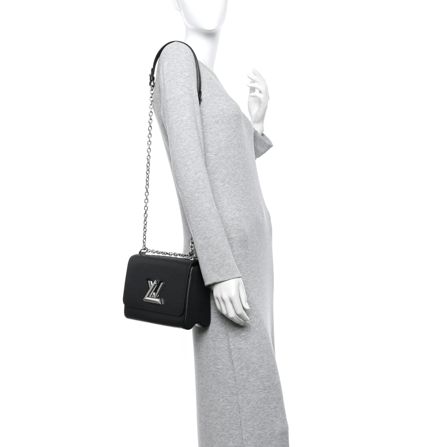 Epi Twist Shoulder Bag Black