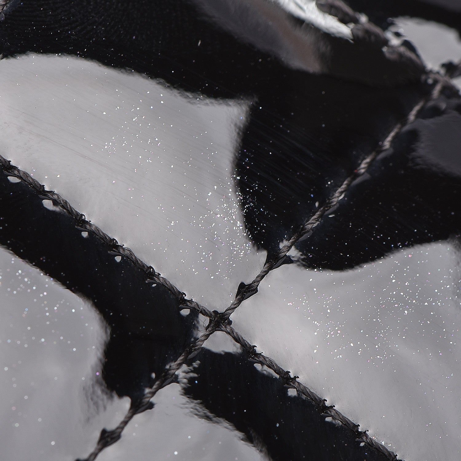 Chanel Patent Quilted Crossbody Black 10 of 14