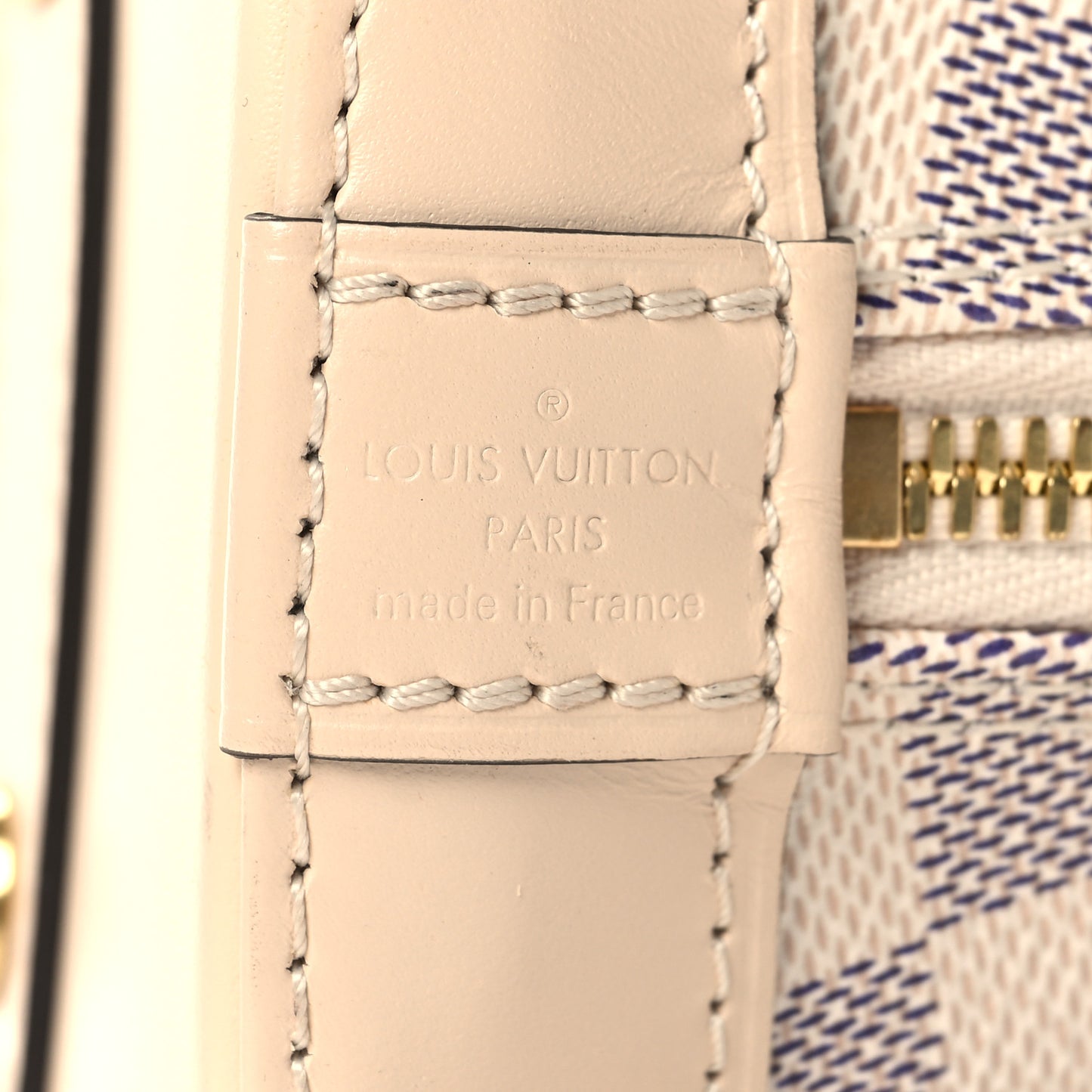 Damier Azur Braided Alma BB