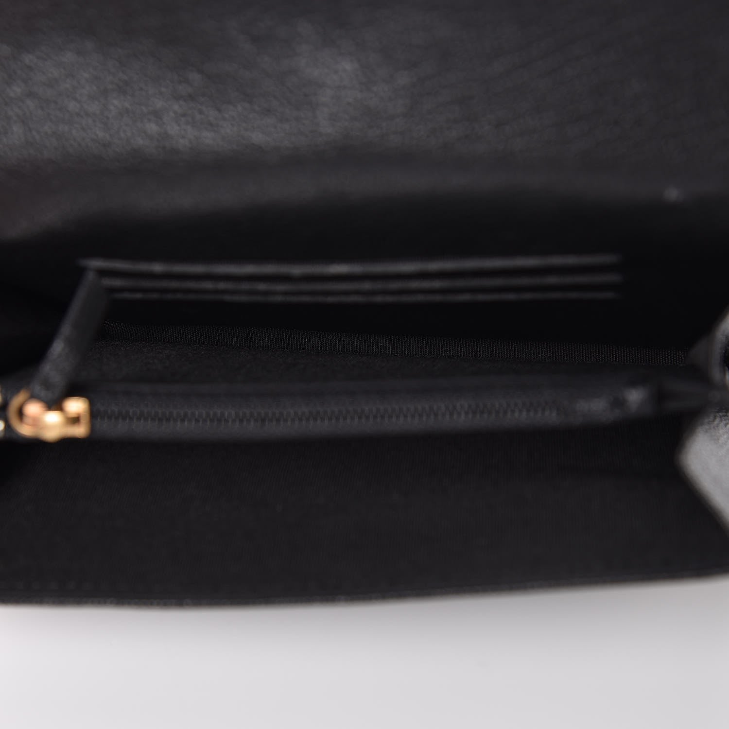 Chanel Patent Calfskin Quilted Small Flap Wallet Black 5 of 9
