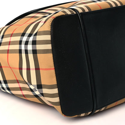 Burberry Vintage Check Diaper Flap Bag 9 of 10