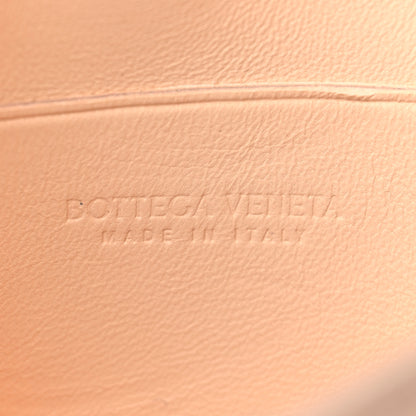 Bottega Veneta Lambskin Maxi Intreccio Candy Cassette Crossbody Bag Melon Washed 6 of 8