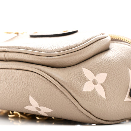 Louis Vuitton Empreinte Mini Bumbag Tourterelle Cream 9 of 9
