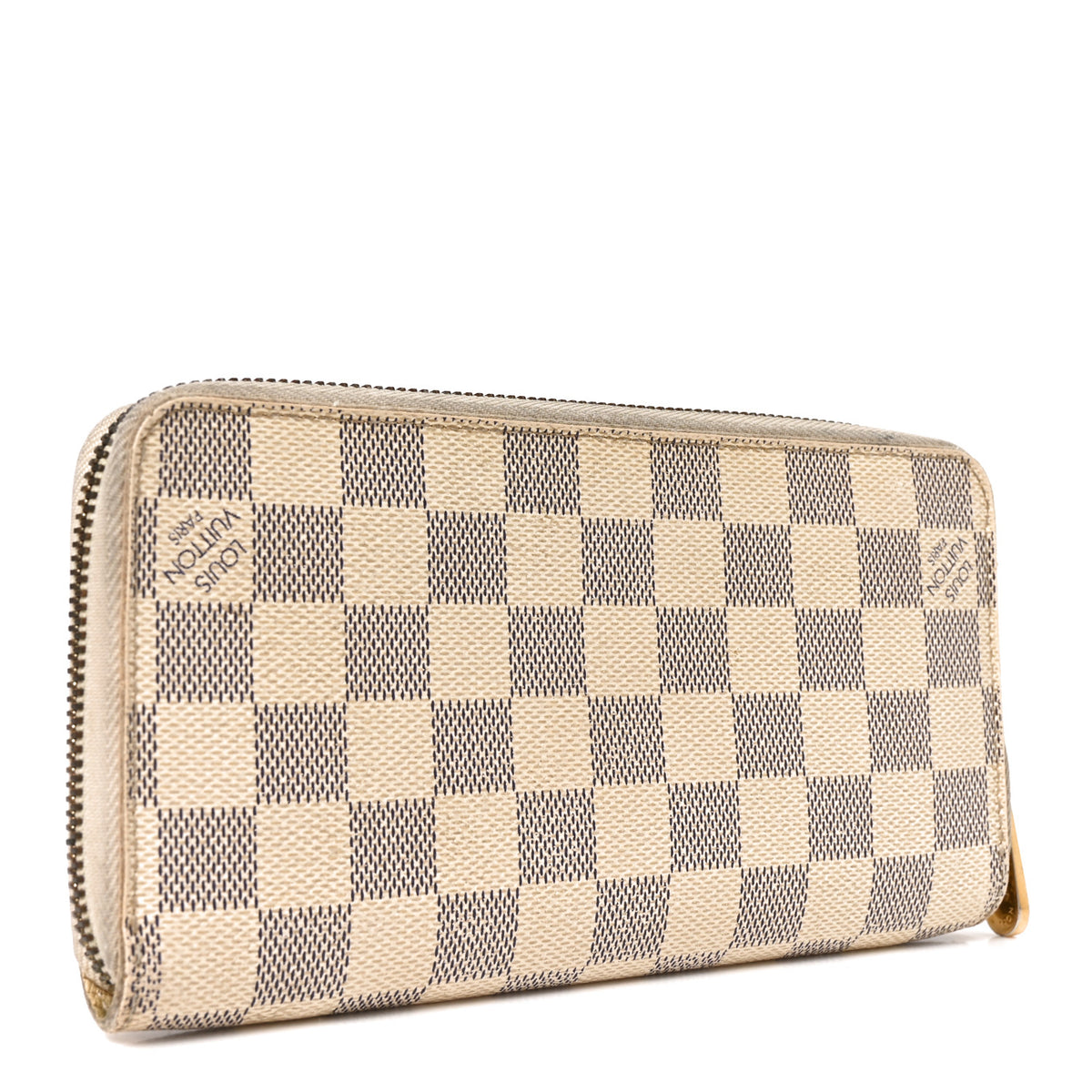 Louis Vuitton Damier Azur Zippy Wallet 3 of 8