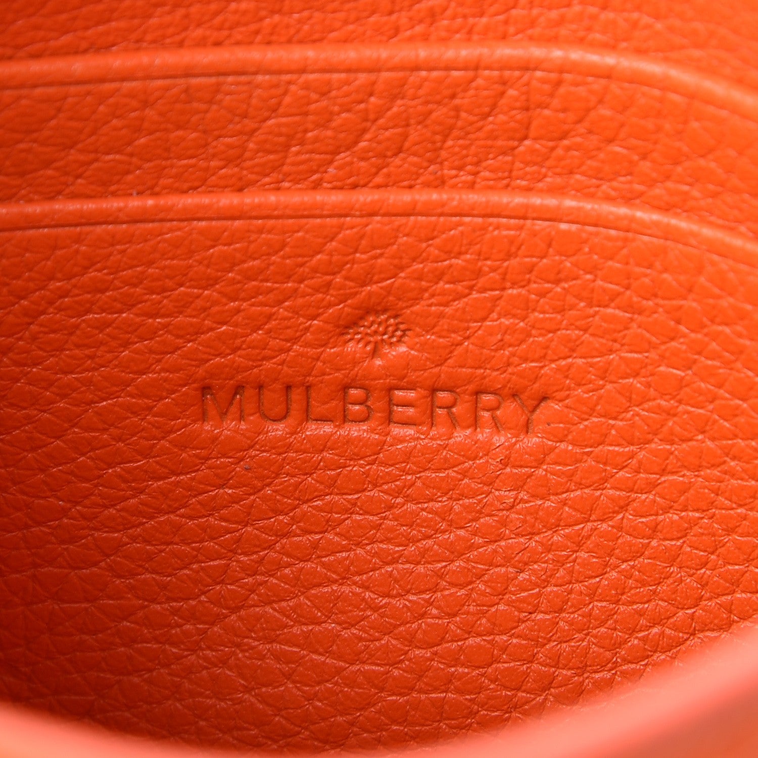 Mulberry Small Classic Grain Calfskin Mini Lily Manadrin 7 of 8
