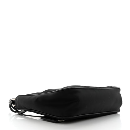 Prada Tessuto Nylon Saffiano Mini Re-Edition 2005 Bag Black 4 of 14