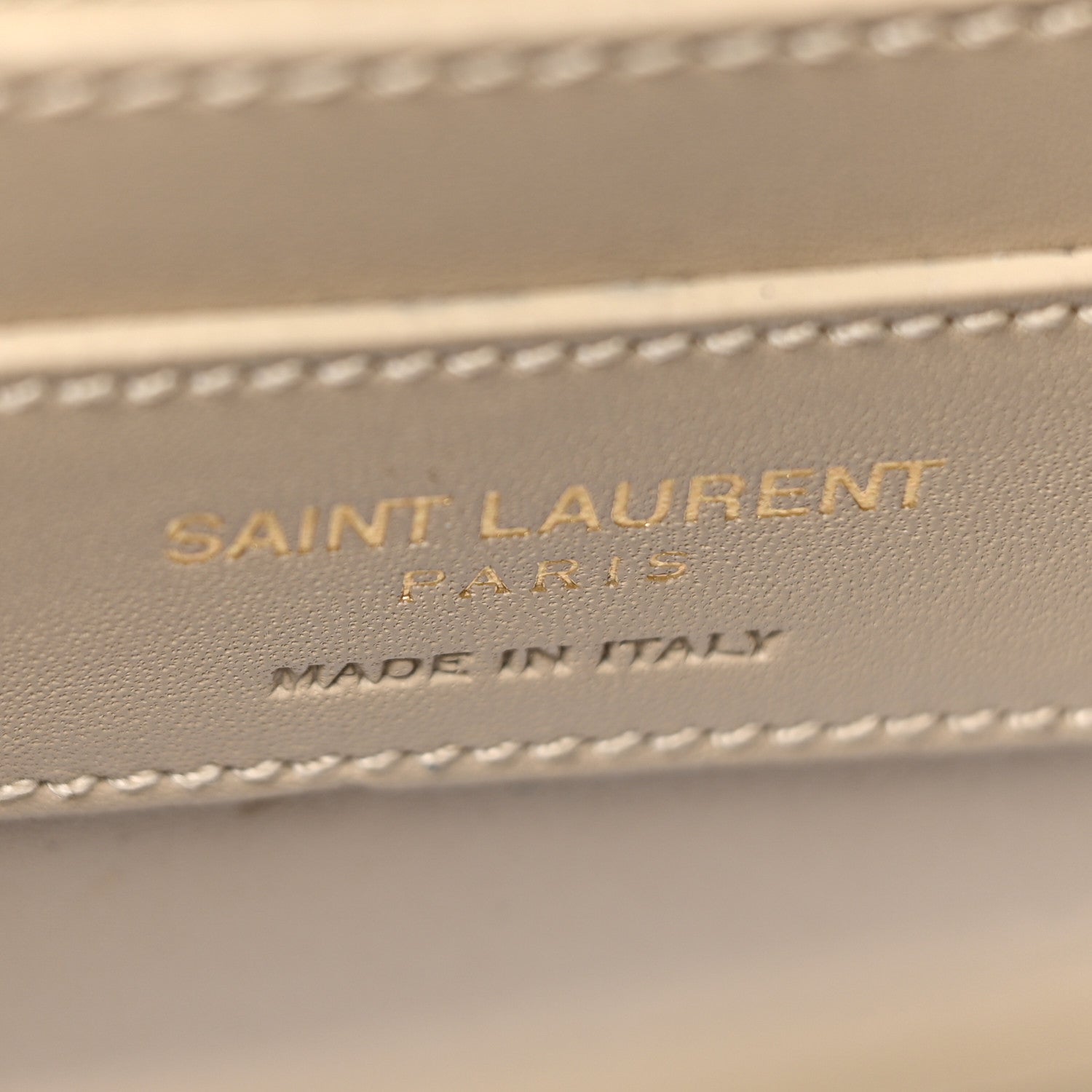 Saint Laurent Calfskin Small Classic Monogram Kate Tassel Satchel Dark Beige 6 of 18