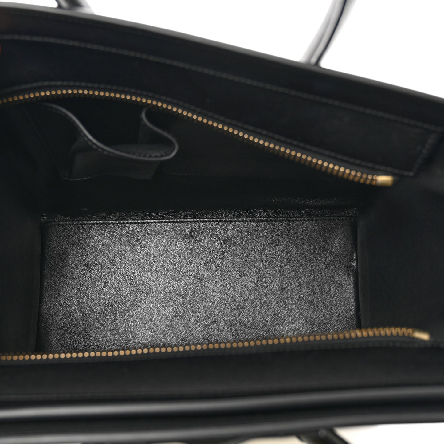 Baby Grained Calfskin Nubuck Micro Tri-Color Luggage Olive