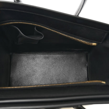Celine Baby Grained Calfskin Nubuck Micro Tri-Color Luggage Olive 5 of 9