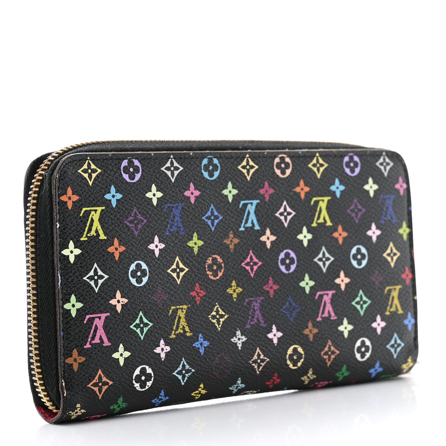 Monogram Multicolor Zippy Wallet Black Grenade
