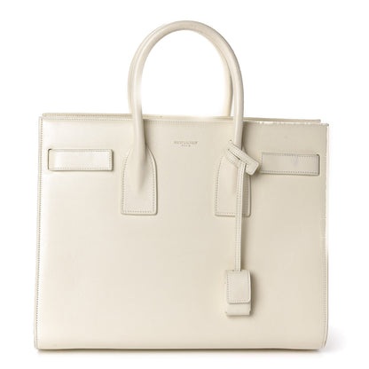 Saint Laurent Calfskin Small Sac De Jour Dove White 1 of 15