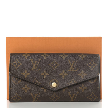 Louis Vuitton Monogram Sarah Wallet NM Coquelicot 10 of 10